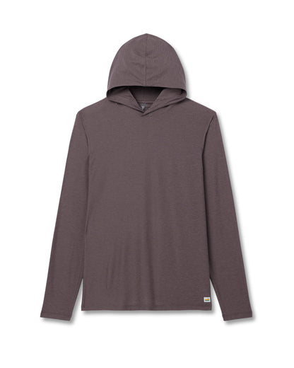 Strato Tech Hoodie Men's Huckleberry Heather Hoodie | Vuori Outlet