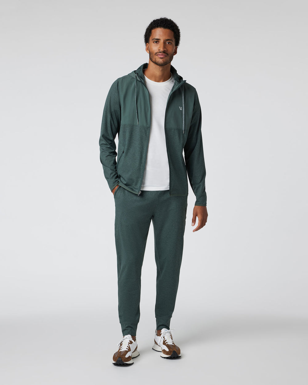 Sunday Element Jacket Aspen Heather Jacket | Vuori