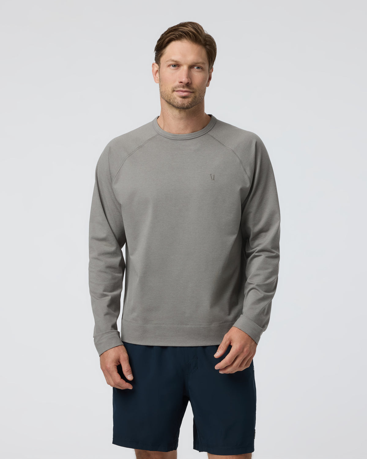 Coronado Crew Dolomite Heather | Vuori Discount