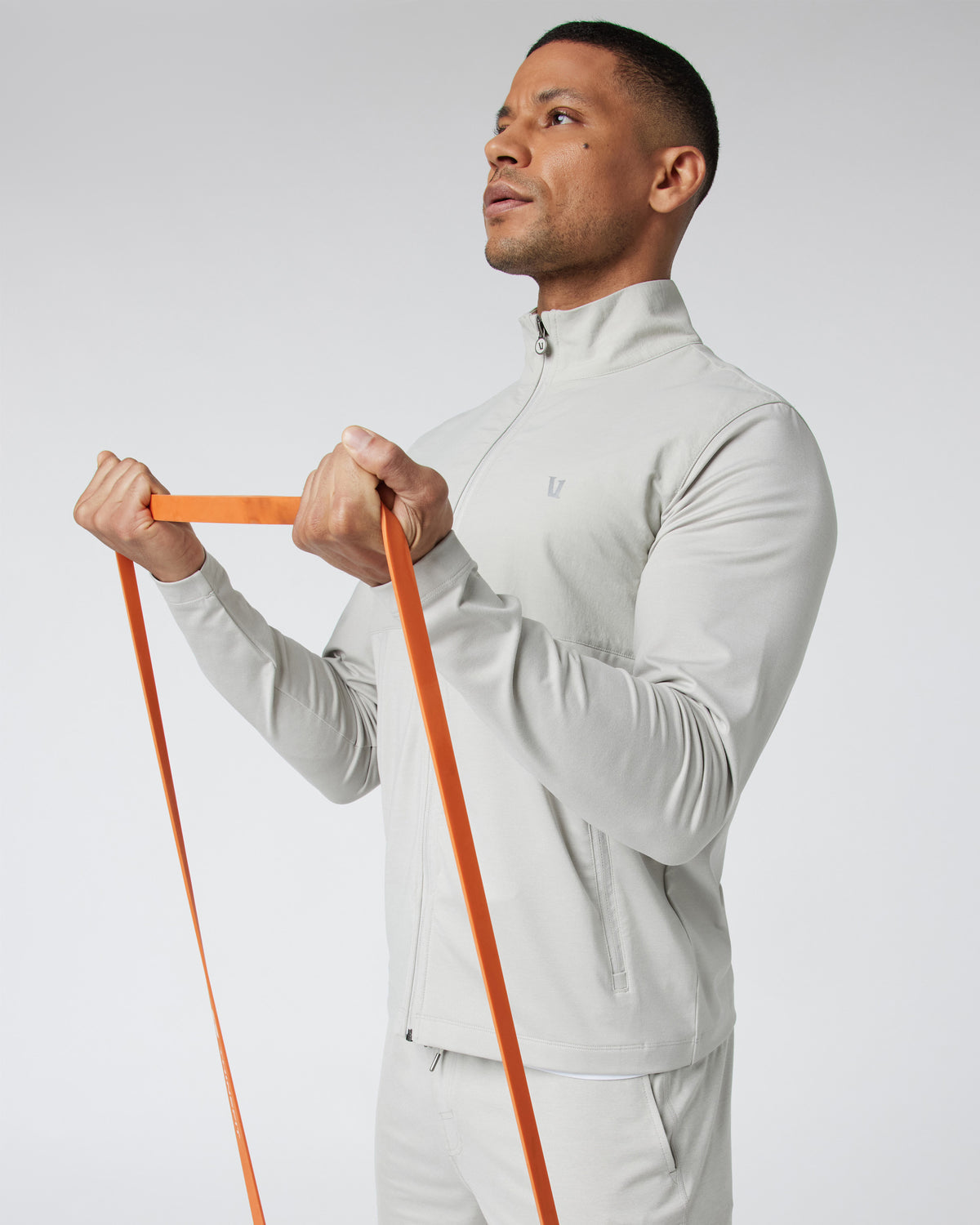 Sunday Element Track Jacket Vapor Heather | Vuori Sale