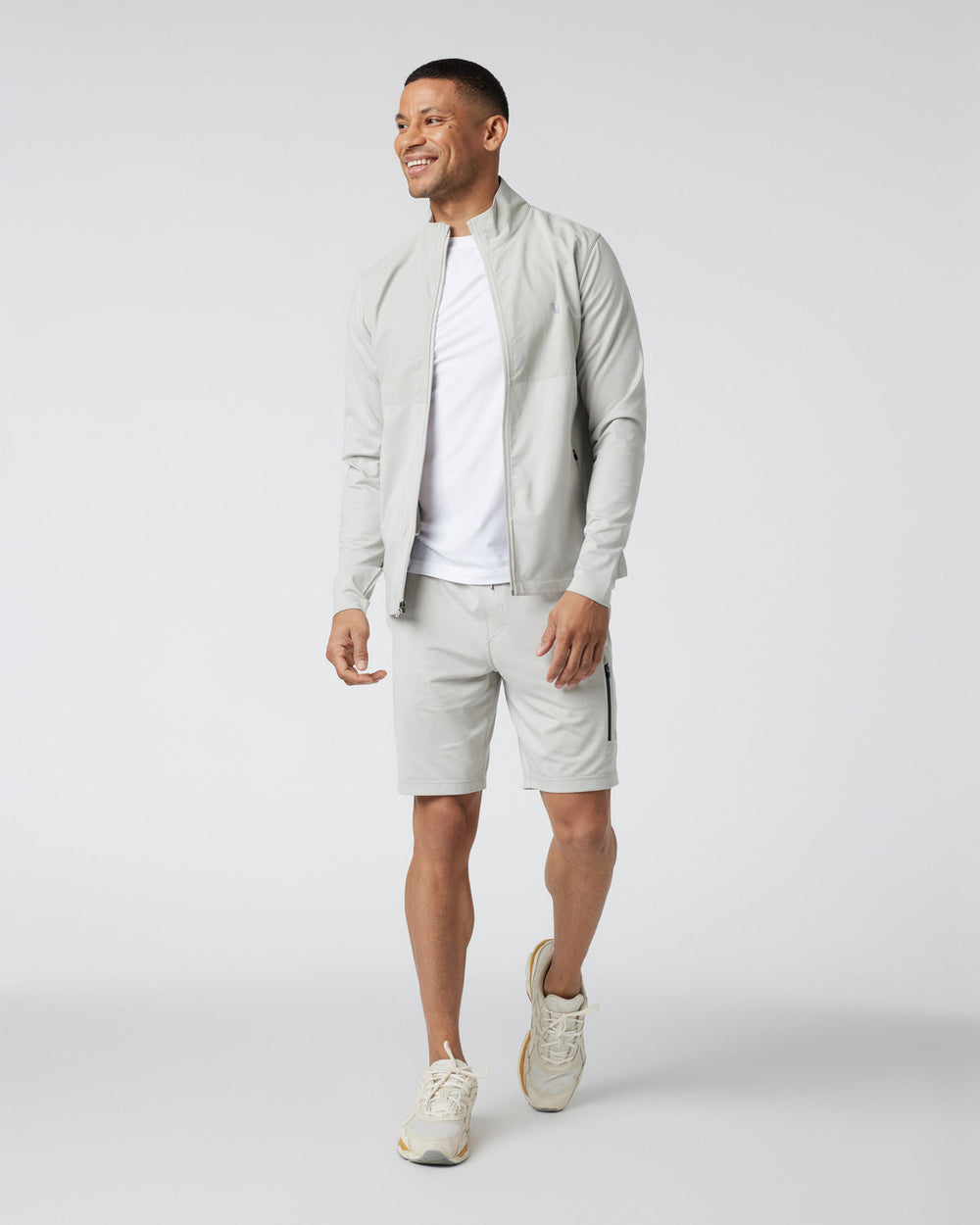 Sunday Element Track Jacket Vapor Heather | Vuori Sale