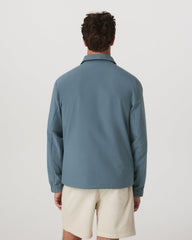 V1 Coach Jacket Men's Blue Sea Jacket | Vuori On sale