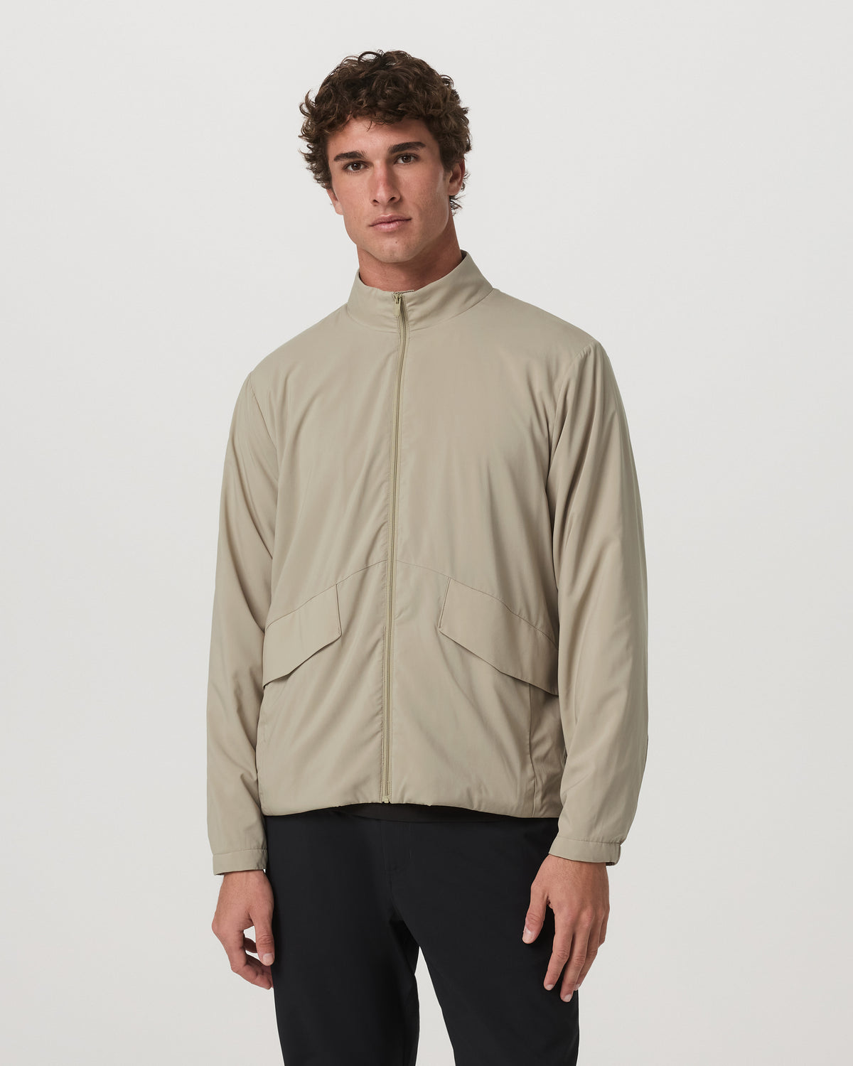 Octa Wind Shell Multi-Purpose Men's Truffle Jacket | Vuori For sale