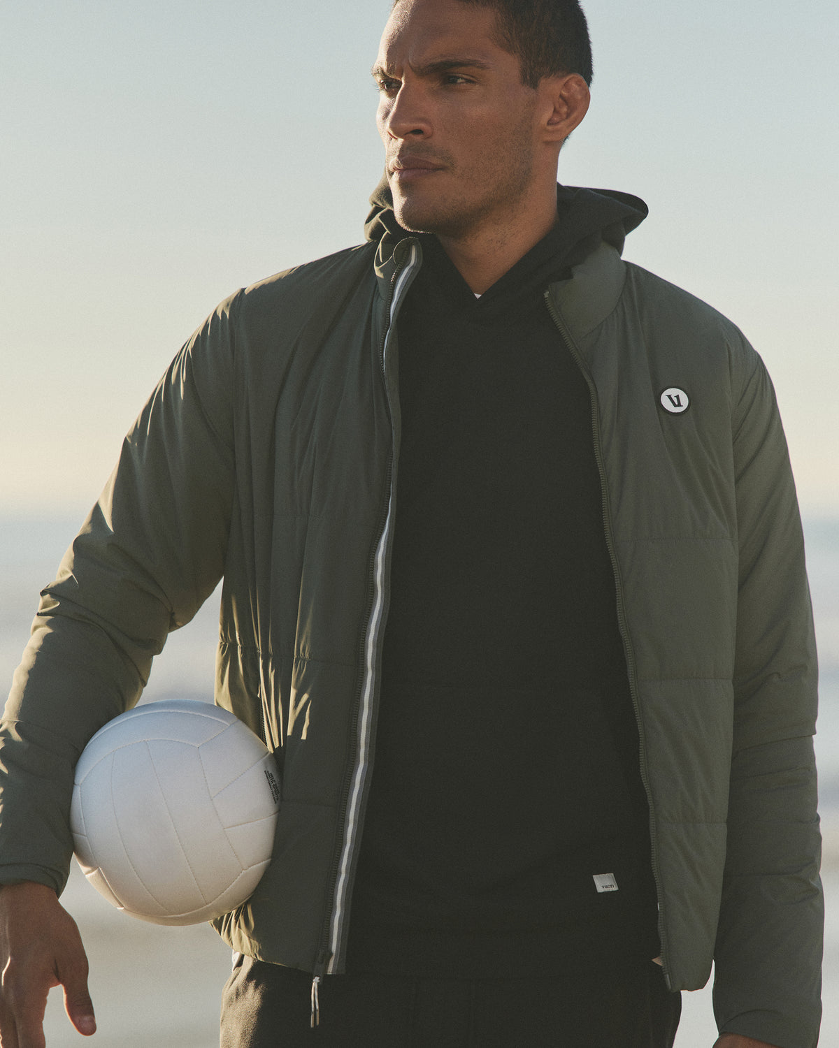 Echo Insulated Jacket 2.0 Men's River Rock Jacket | Vuori Online