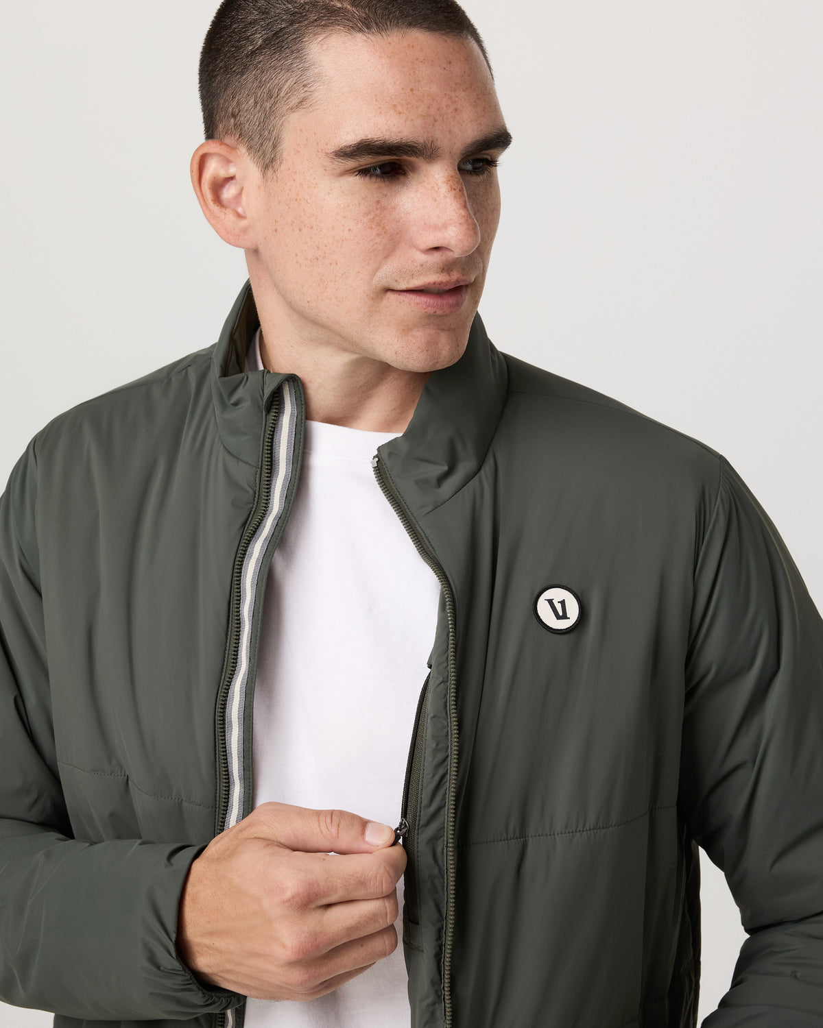 Echo Insulated Jacket 2.0 Men's River Rock Jacket | Vuori Online