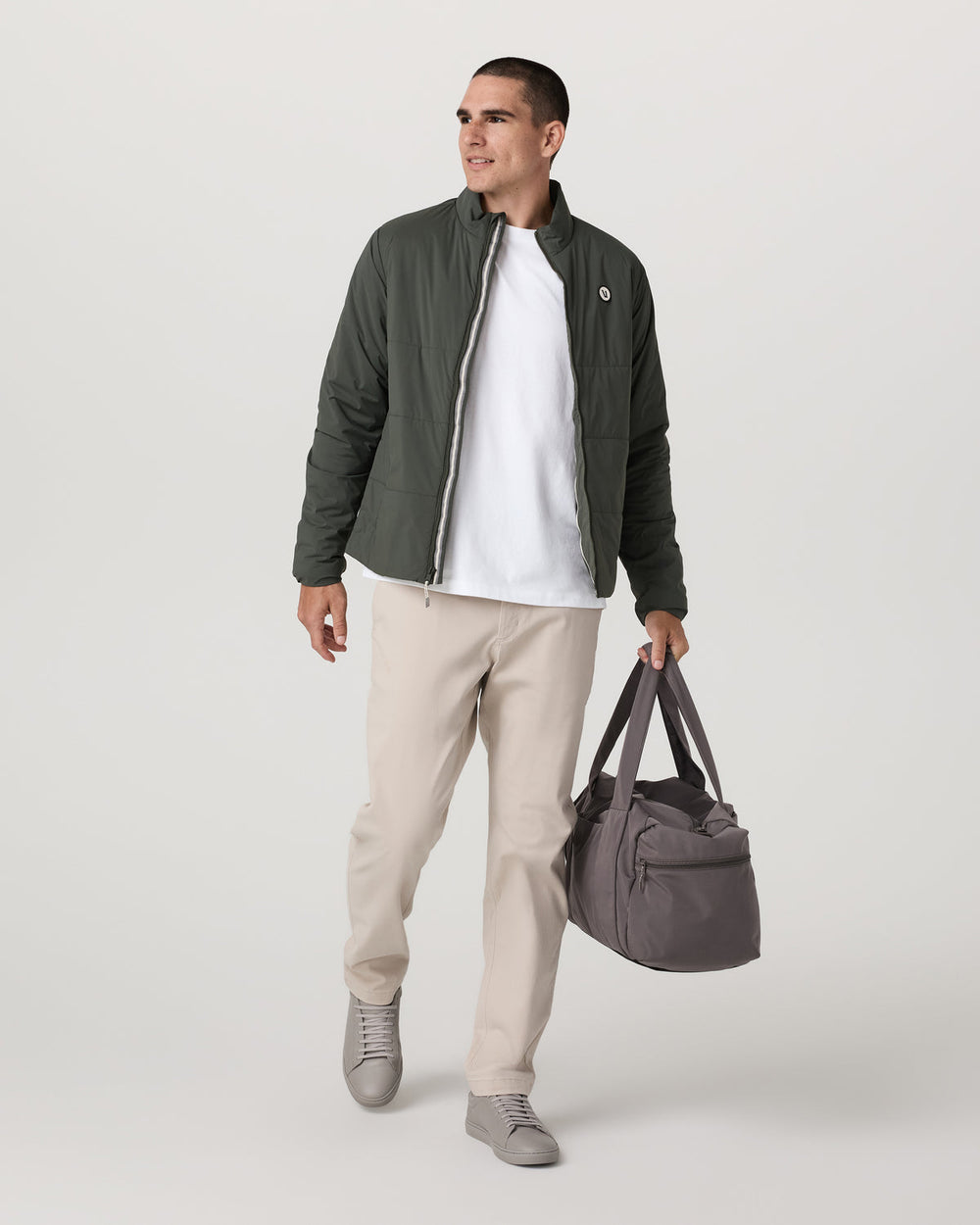 Echo Insulated Jacket 2.0 Men's River Rock Jacket | Vuori Online
