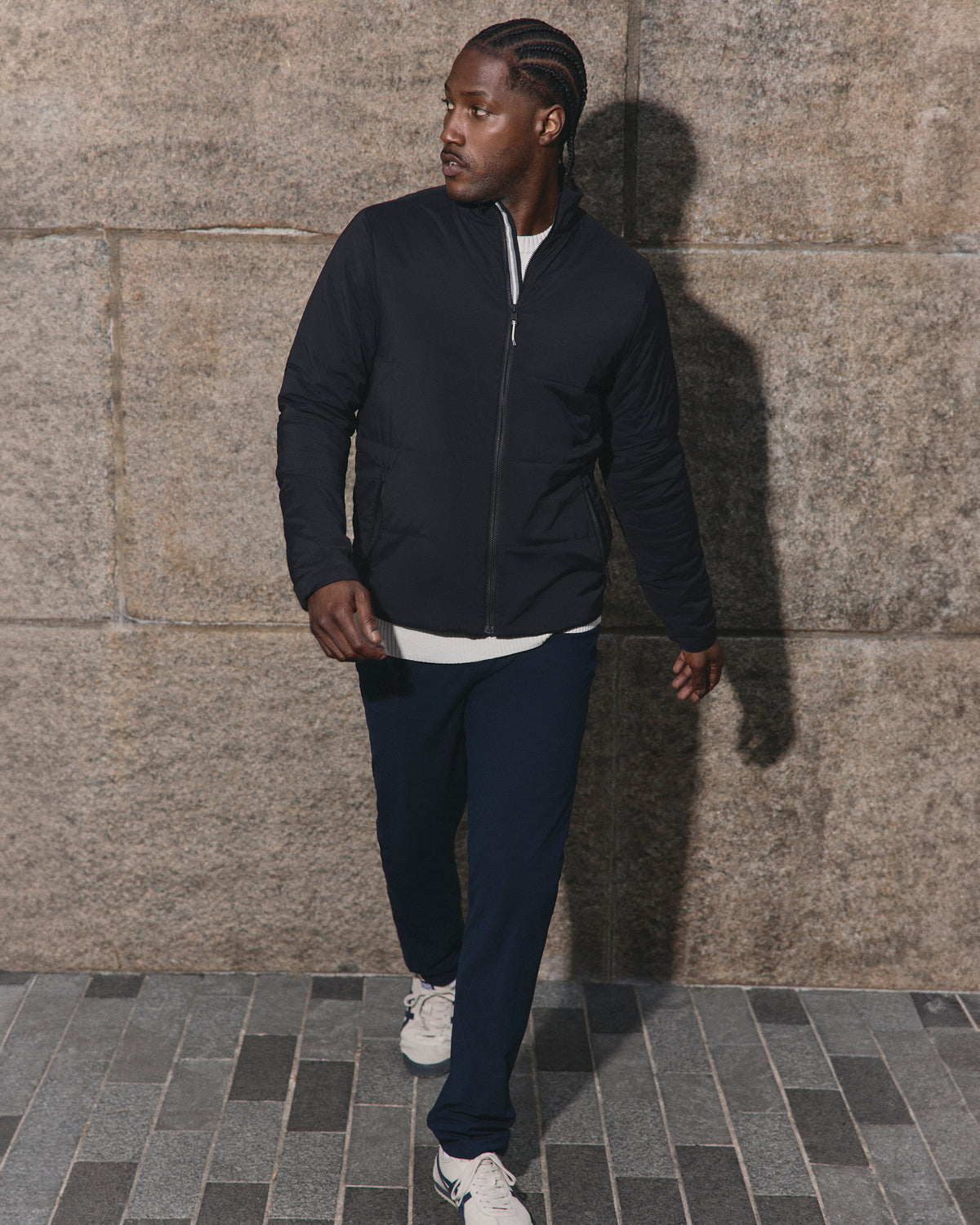 Echo Insulated Jacket 2.0 Black Lightweight Jacket | Vuori Outlet