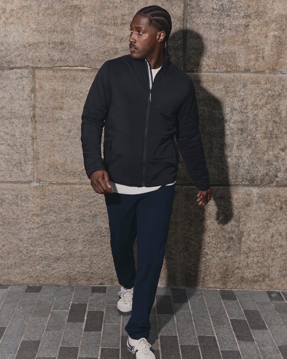 Echo Insulated Jacket 2.0 Black Lightweight Jacket | Vuori Outlet