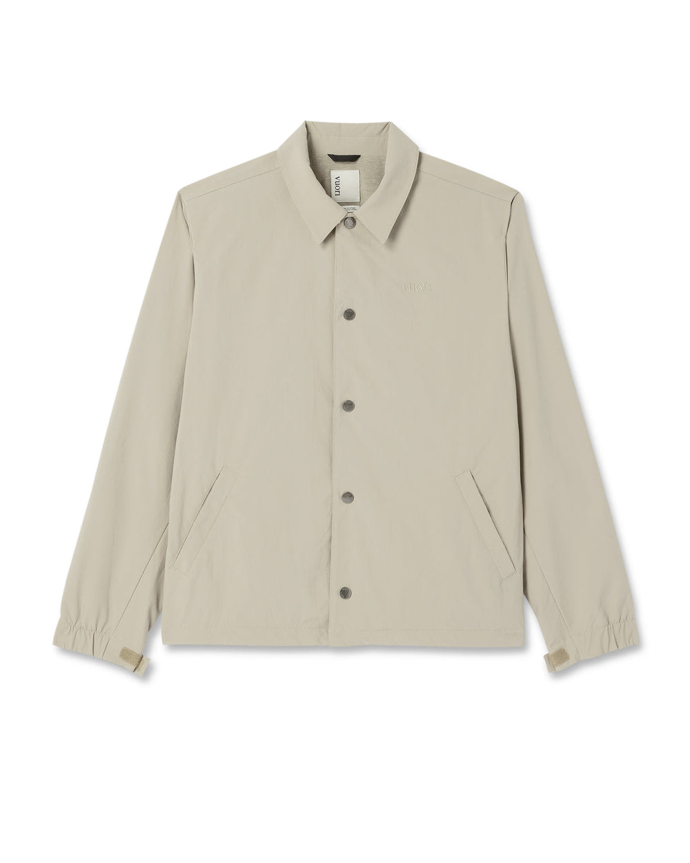 V1 Coach Jacket Men's Truffle Vintage Style Jacket | Vuori US
