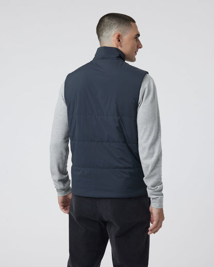 Echo Insulated Vest 2.0 Men's Navy Vest | Vuori Clothing
