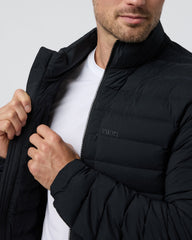 Steadfast Insulated Full Zip Jacket Black | Vuori
