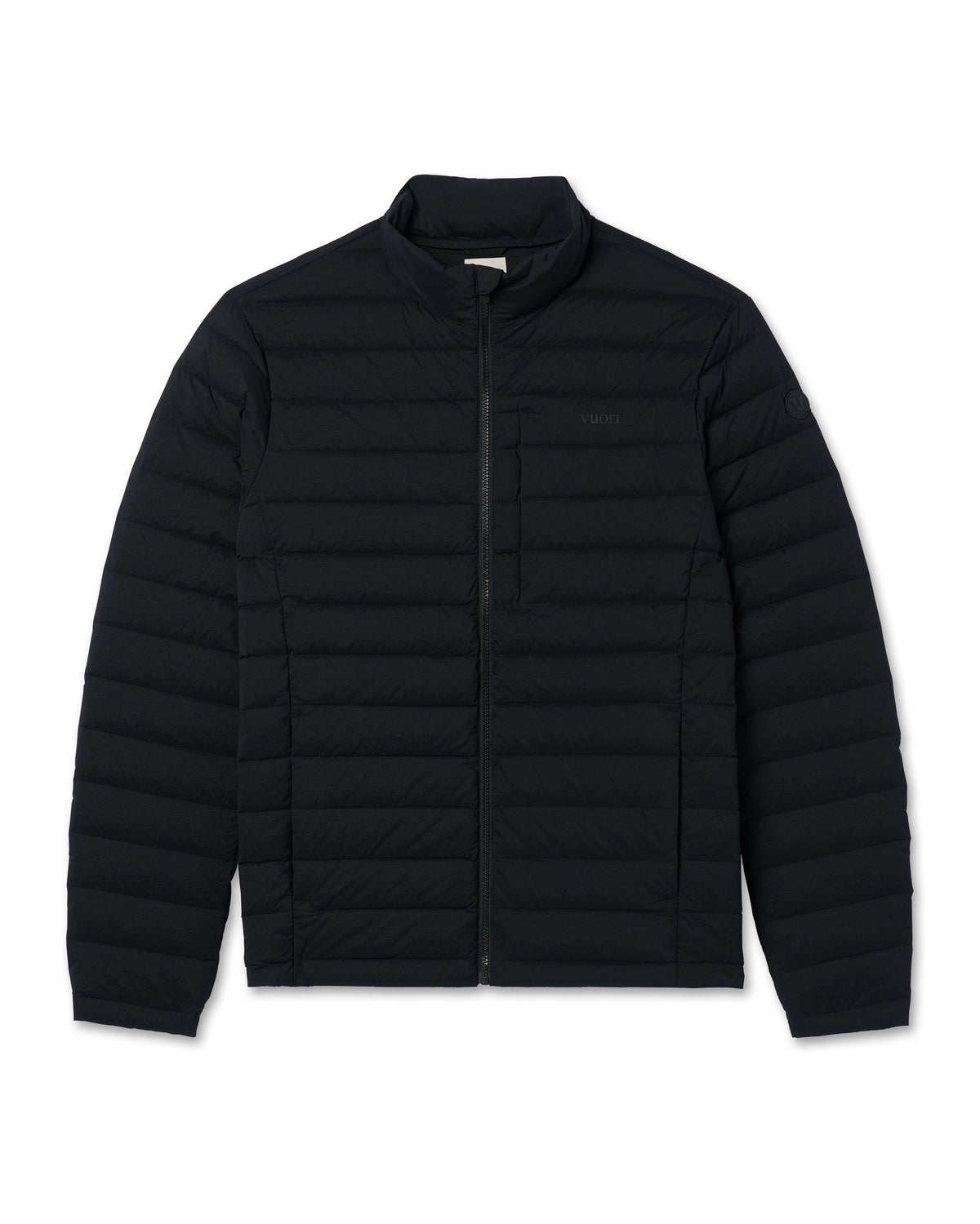 Steadfast Insulated Full Zip Jacket Black | Vuori