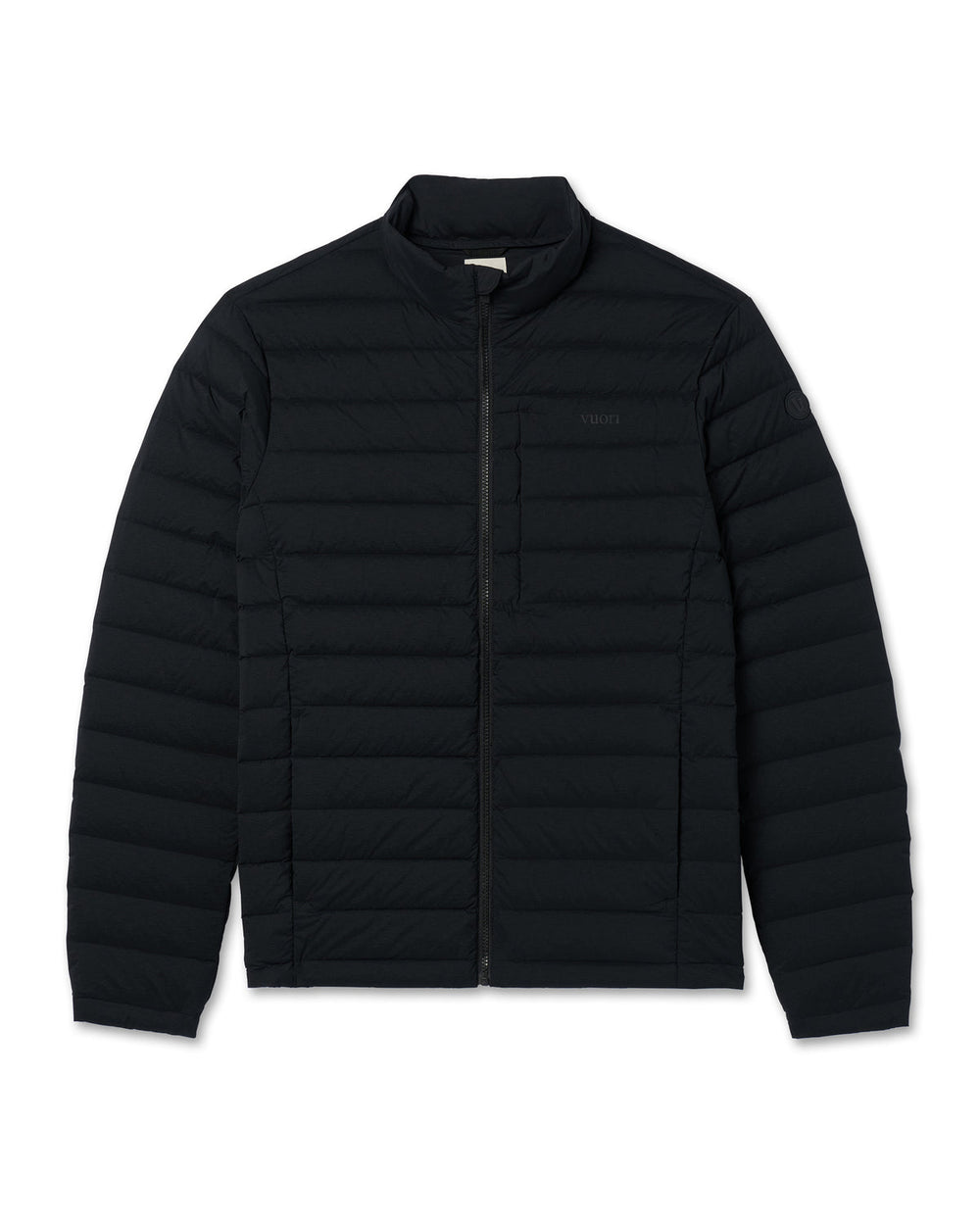 Steadfast Insulated Full Zip Jacket Black | Vuori