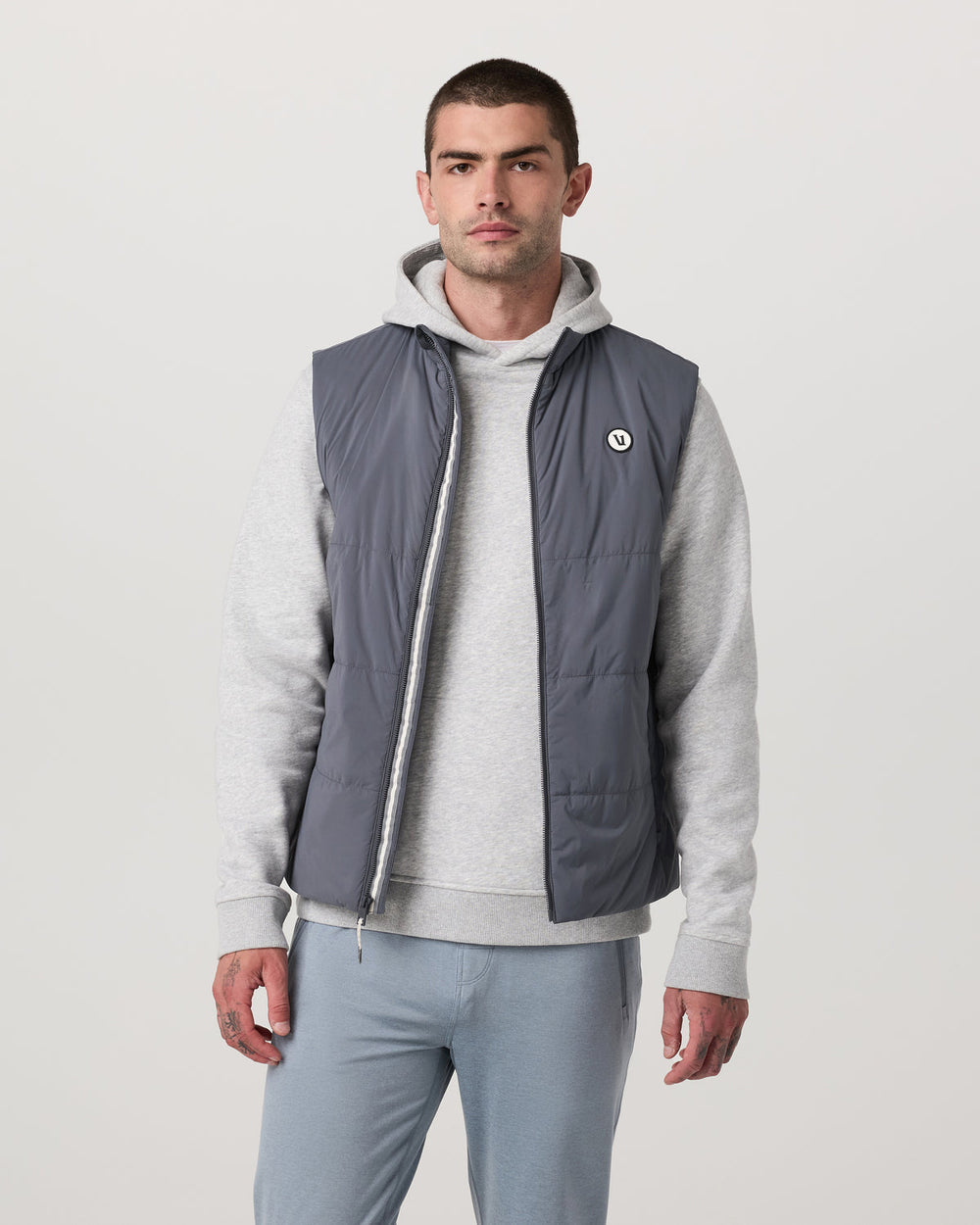 Echo Insulated Vest 2.0 Men's Moonlight Vest | Vuori Sale