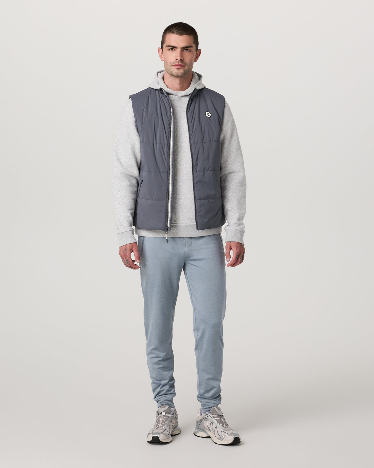 Echo Insulated Vest 2.0 Men's Moonlight Vest | Vuori Sale