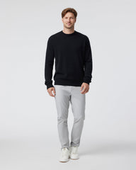 Berik Cashmere Sweater Men's Black Crewneck Sweater | Vuori On sale