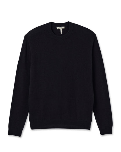 Berik Cashmere Sweater Men's Black Crewneck Sweater | Vuori On sale
