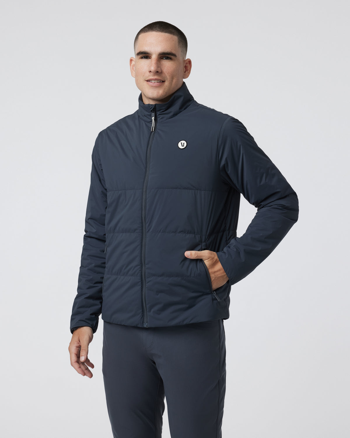 Echo Insulated Jacket 2.0 Navy Lightweight Jacket | Vuori For sale
