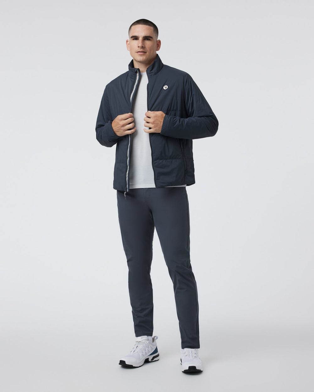 Echo Insulated Jacket 2.0 Navy Lightweight Jacket | Vuori For sale