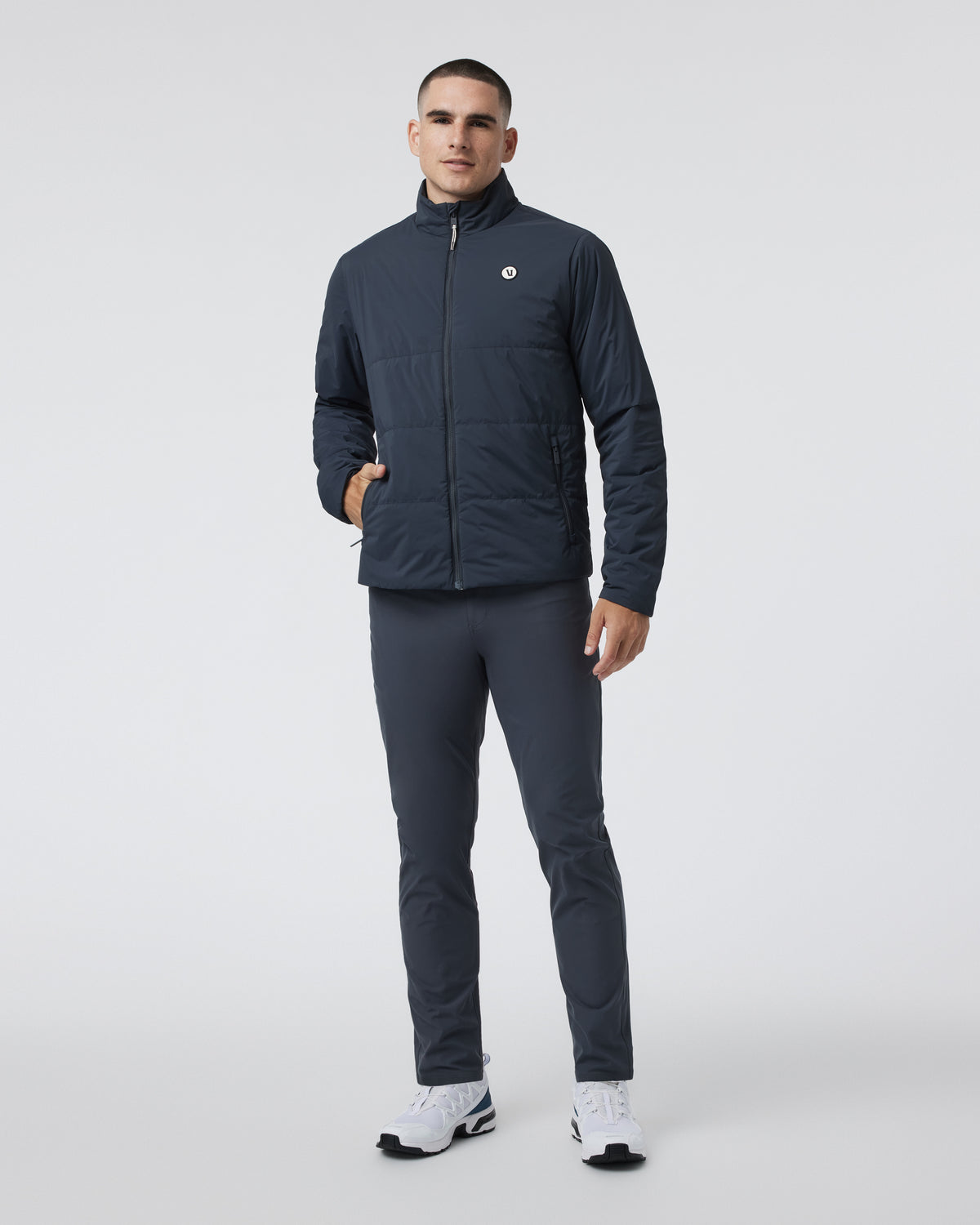 Echo Insulated Jacket 2.0 Navy Lightweight Jacket | Vuori For sale