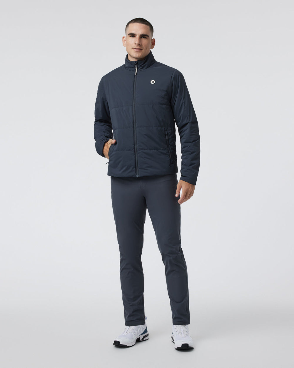 Echo Insulated Jacket 2.0 Navy Lightweight Jacket | Vuori For sale