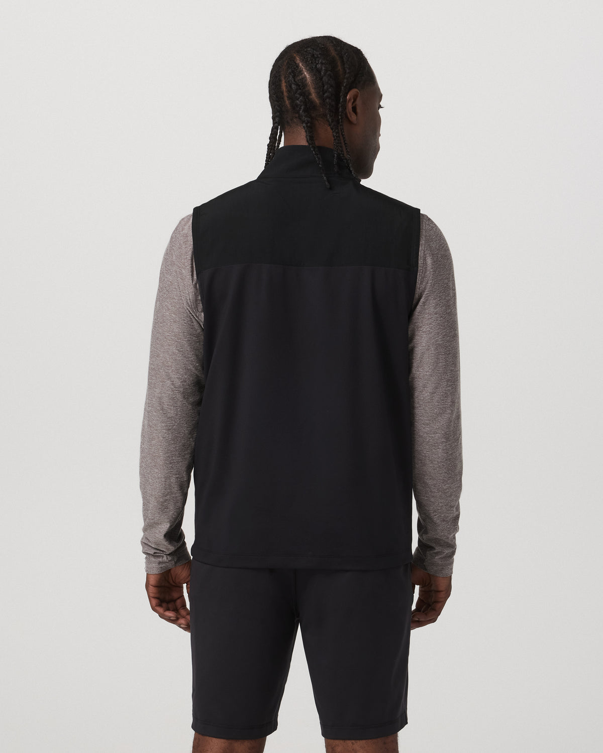 Sunday Element Vest Men's Black Vest | Vuori US