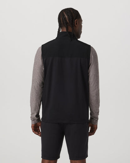 Sunday Element Vest Men's Black Vest | Vuori US