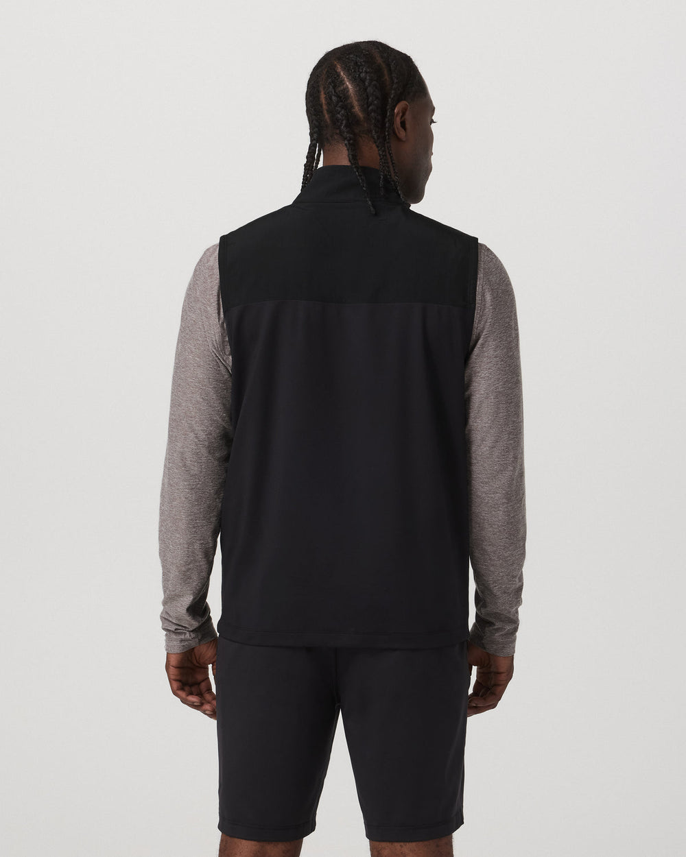Sunday Element Vest Men's Black Vest | Vuori US