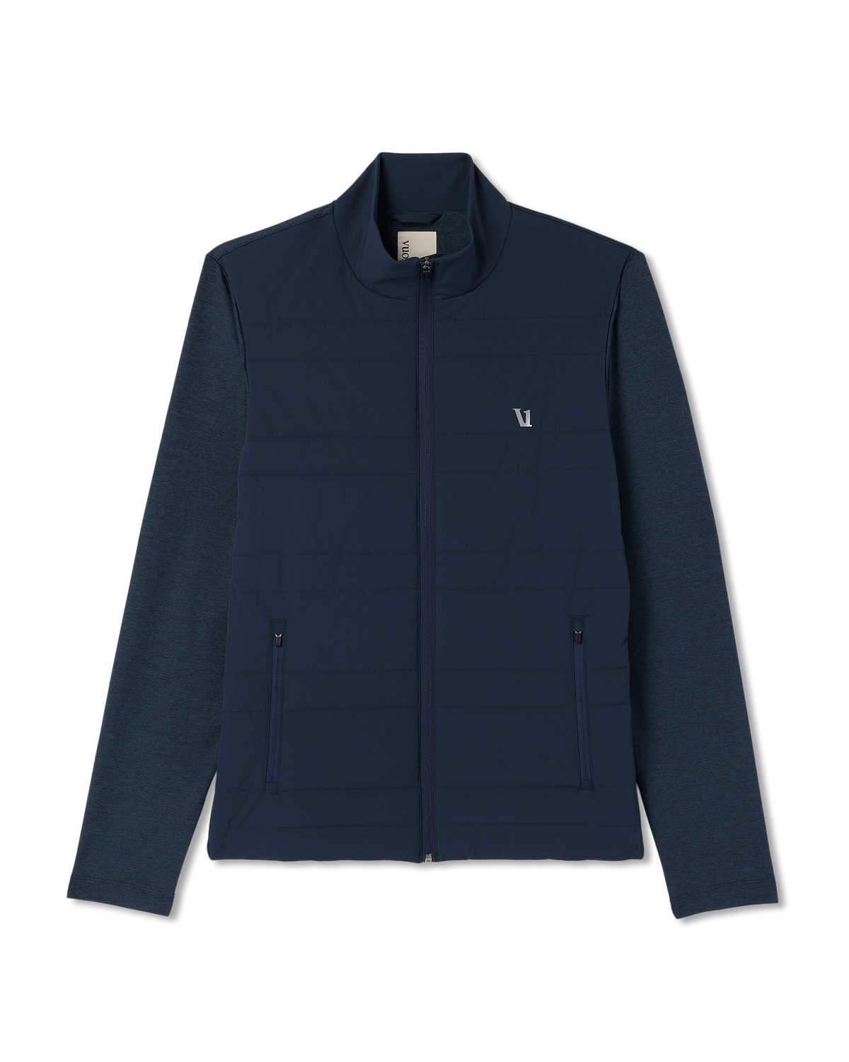 Sunday Insulated Hybrid Jacket Men's Ink Heather Jacket | Vuori Clothing
