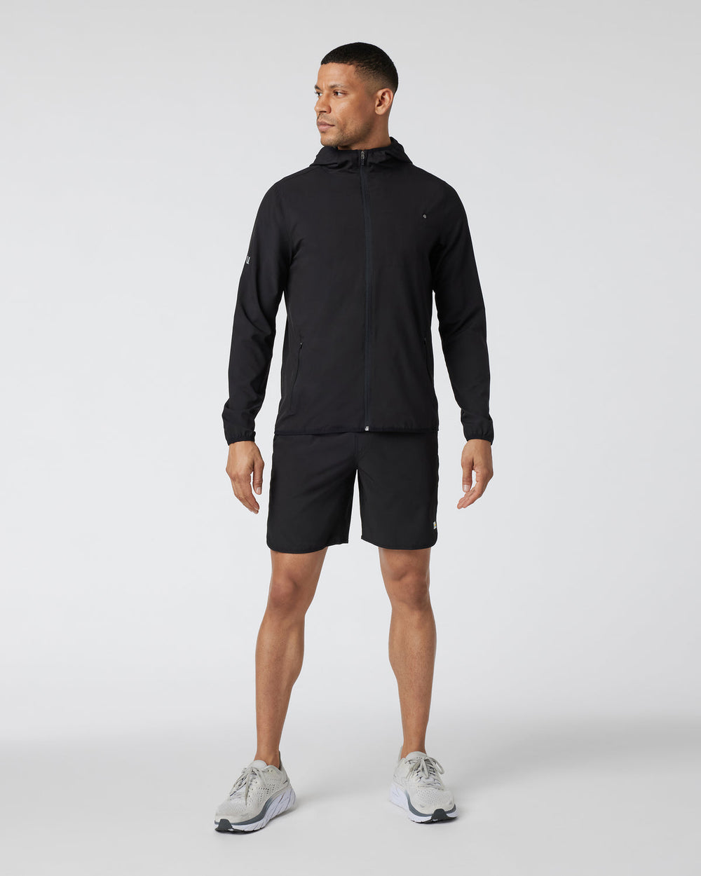 Outdoor Trainer Shell Men's Black Trainer Jacket | Vuori