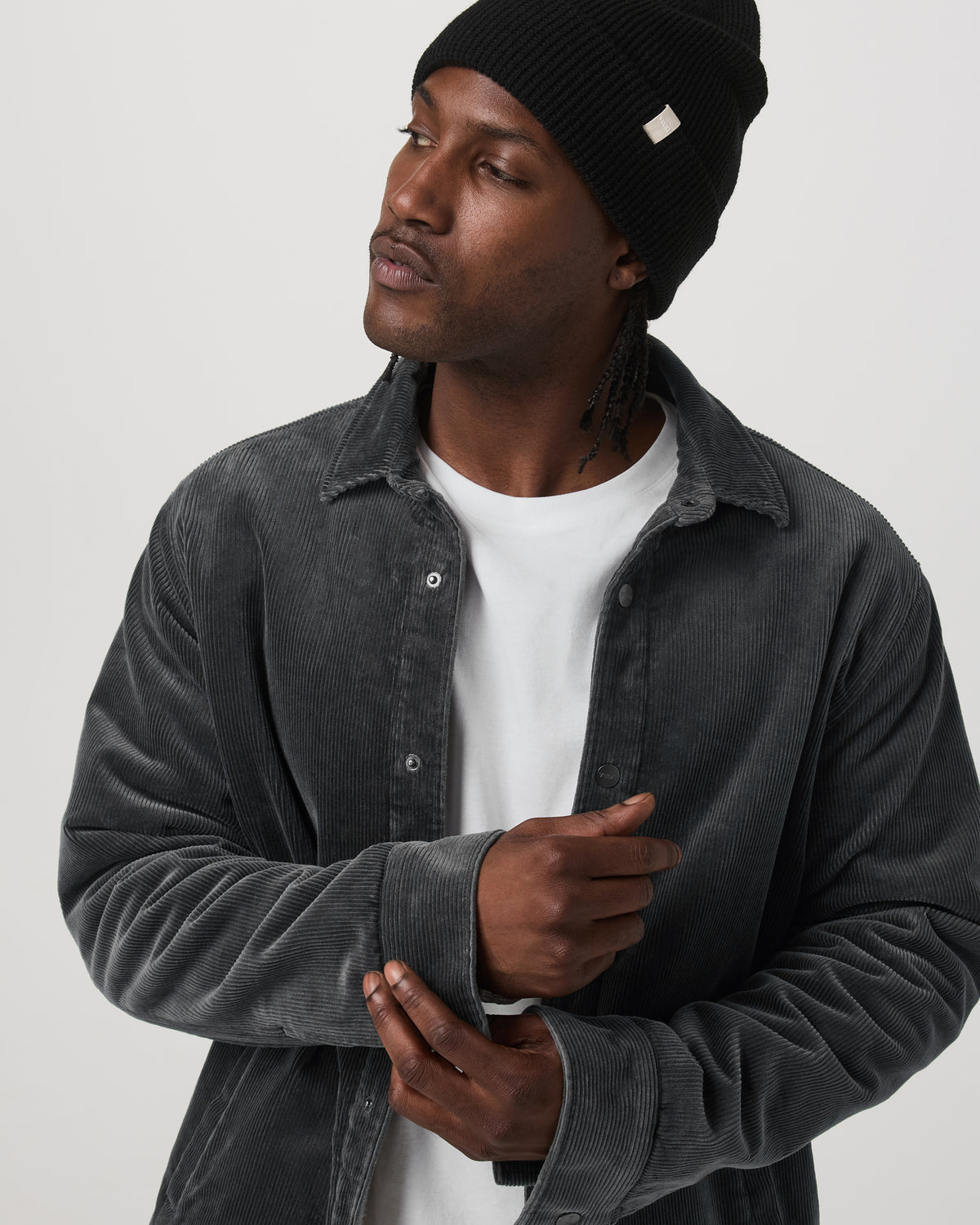 Vuori Cord Jacket Men's Dark Pewter Corduroy Jacket | Vuori Sale