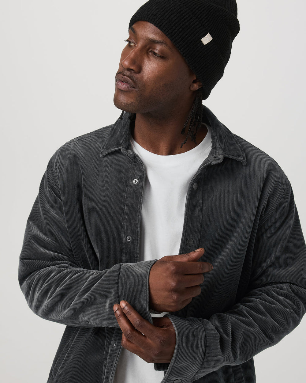 Vuori Cord Jacket Men's Dark Pewter Corduroy Jacket | Vuori Sale