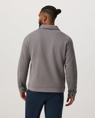 Seaside Shirt Jacket Men's Cavern Grey Lifestyle Jacket | Vuori On sale