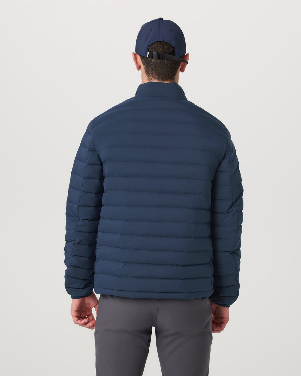 Men's Steadfast Insulated Full Zip Jacket Blue Coast | Vuori Online