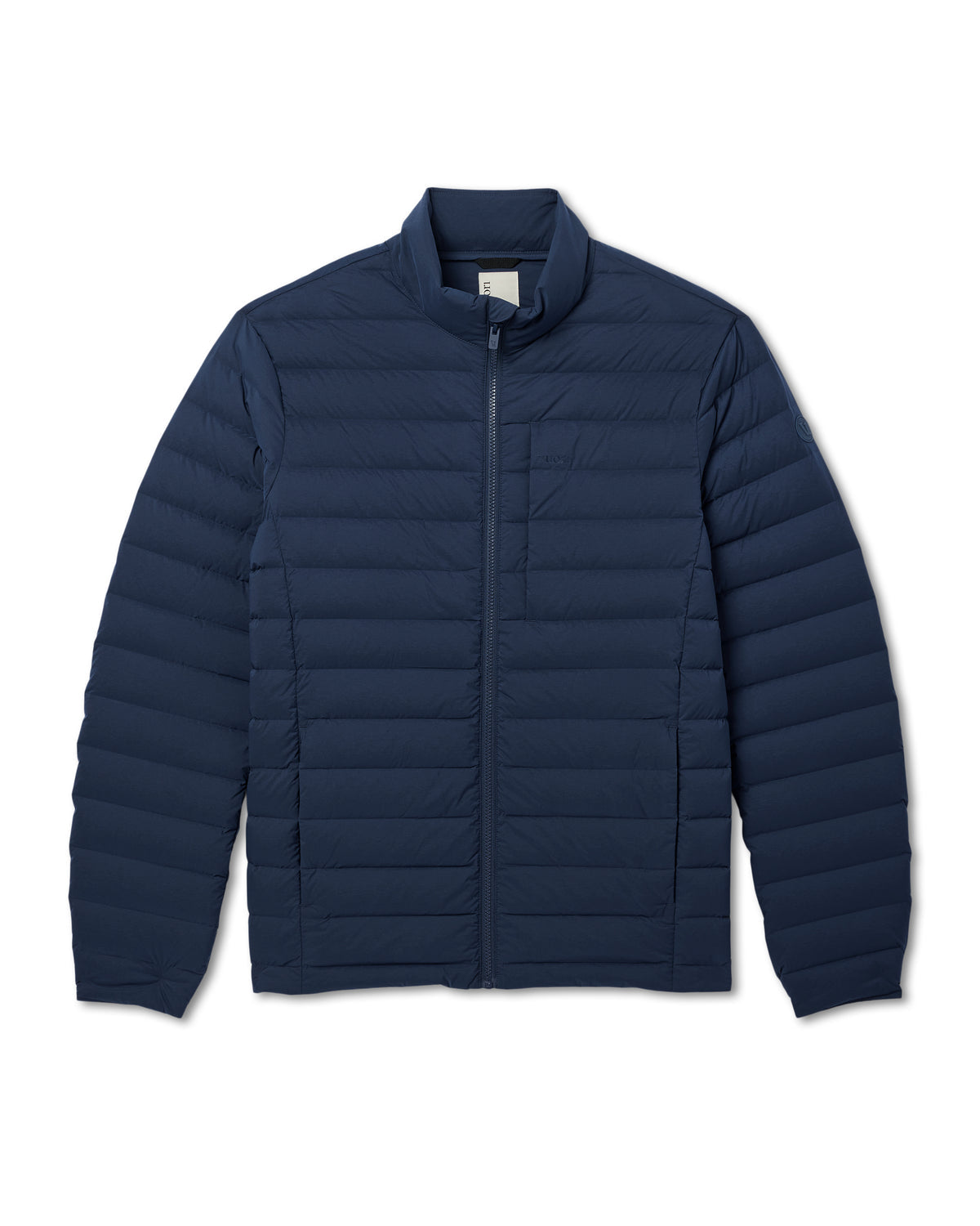 Men's Steadfast Insulated Full Zip Jacket Blue Coast | Vuori Online