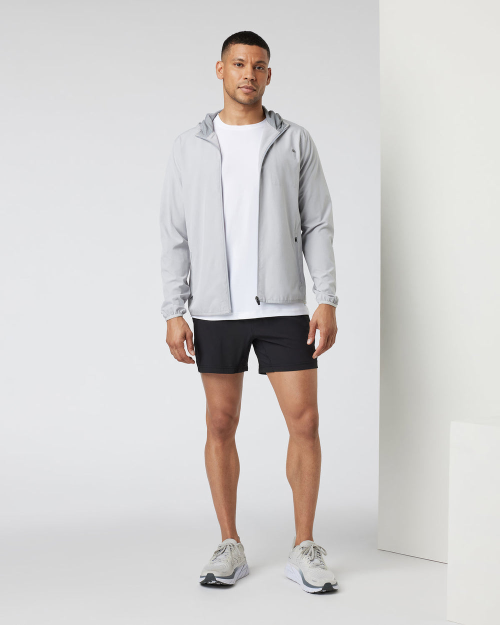 Outdoor Trainer Shell Platinum Linen Texture | Vuori Outlet