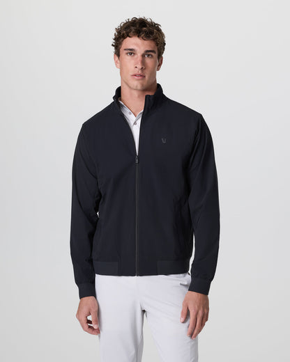 Fleet Jacket Men's Black Lightweight Jacket | Vuori Clothing