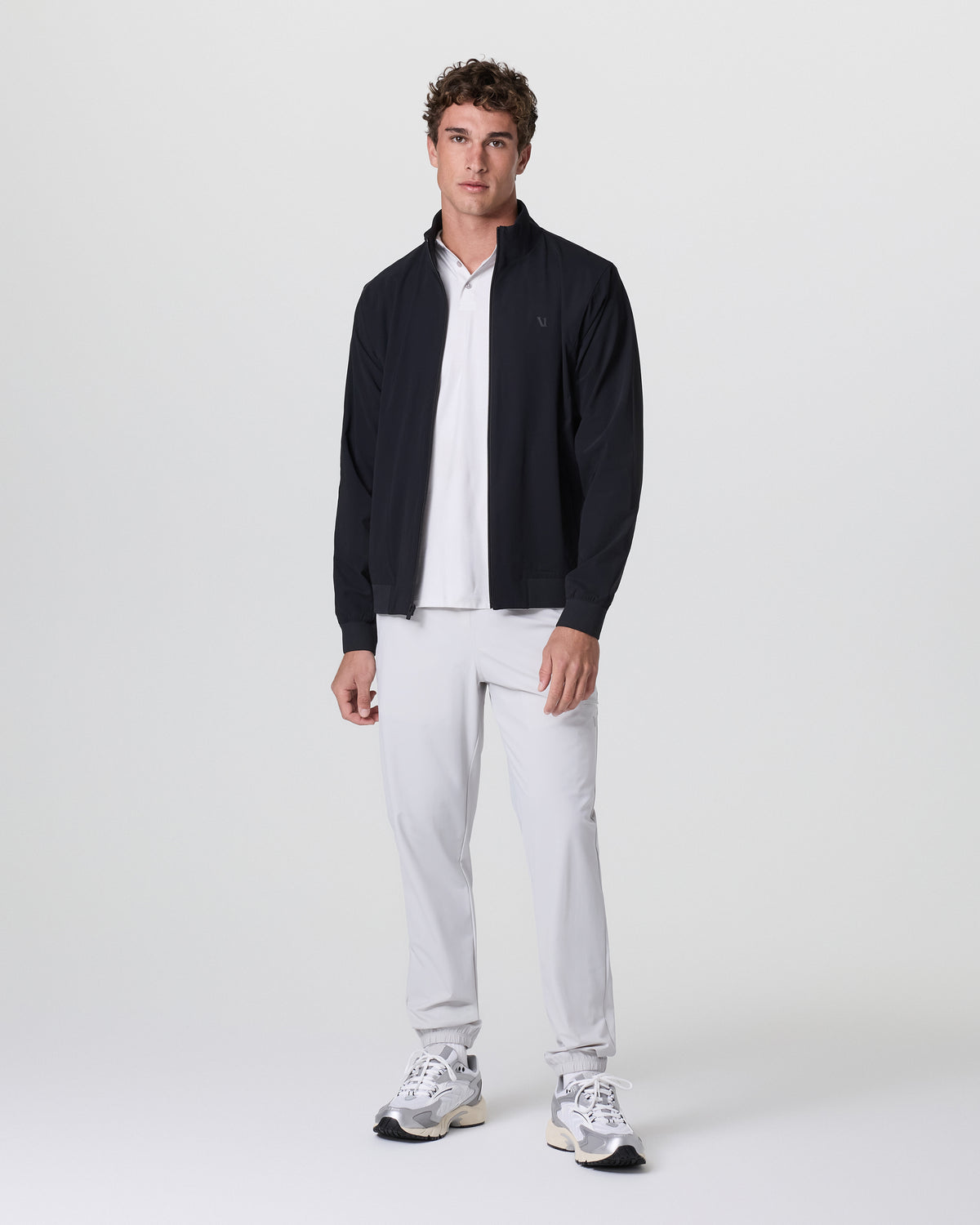Fleet Jacket Men's Black Lightweight Jacket | Vuori Clothing