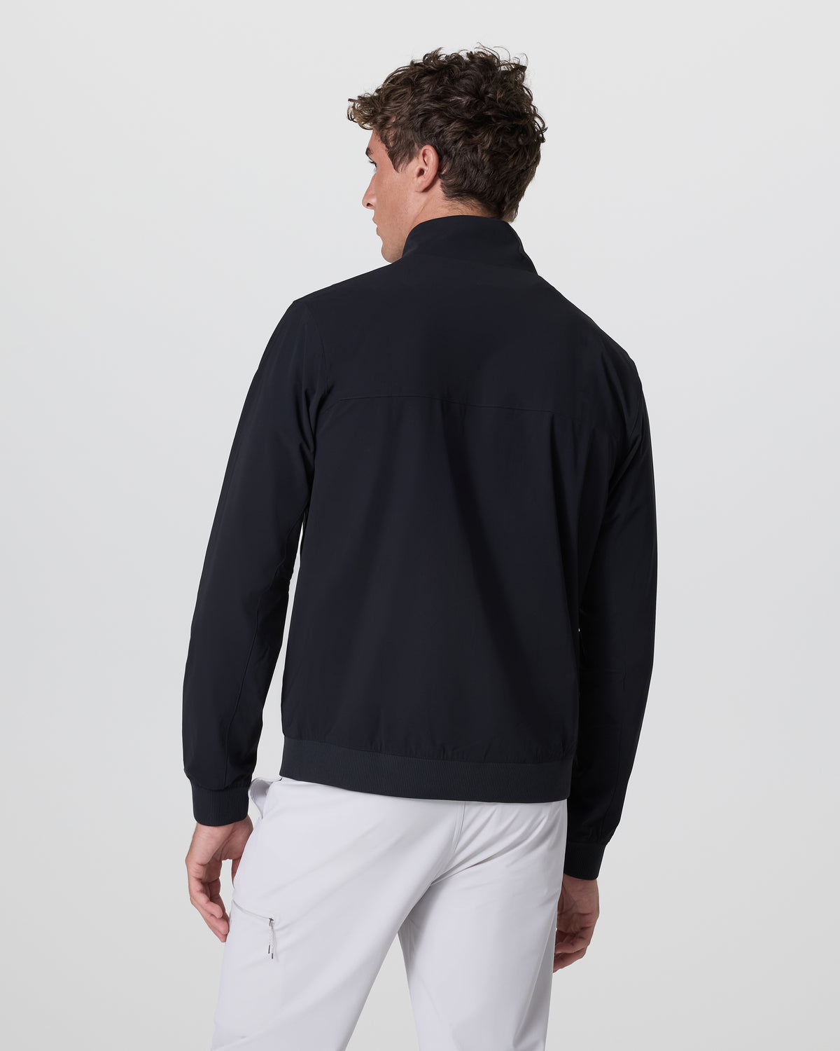 Fleet Jacket Men's Black Lightweight Jacket | Vuori Clothing