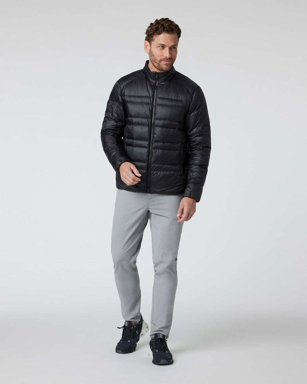 Coordinate Down Jacket Men's Black Insulated Jacket | Vuori Discount