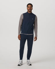 Sunday Element Vest Men's Ink Heather Vest | Vuori Sale