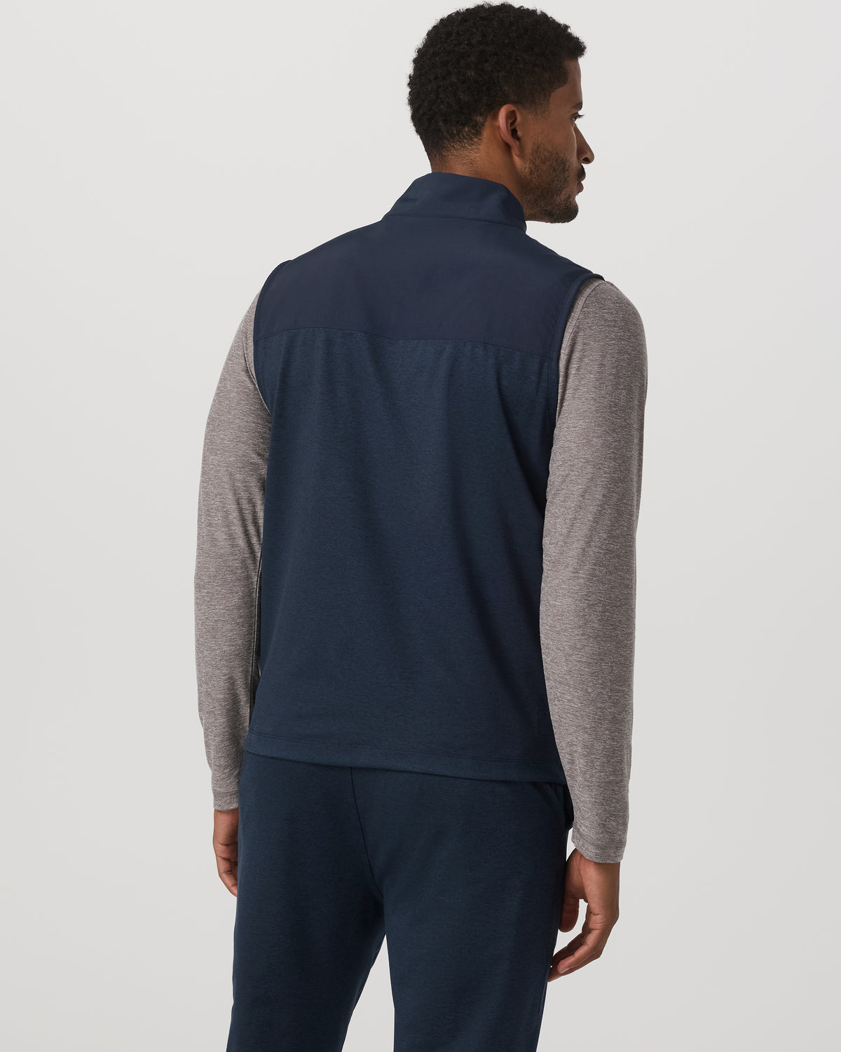 Sunday Element Vest Men's Ink Heather Vest | Vuori Sale