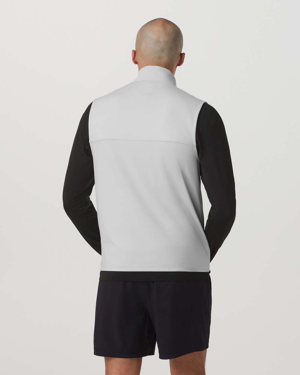 Sunday Insulated Hybrid Vest Frost Grey Training Vest | Vuori For sale