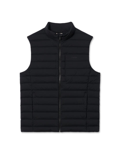 Steadfast Insulated Vest Men's Black Down Vest | Vuori Online