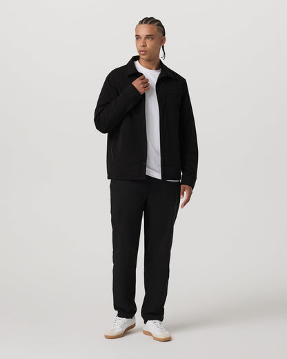 Nomad Insulated Shirt Jacket Men's Black Jacket | Vuori Outlet