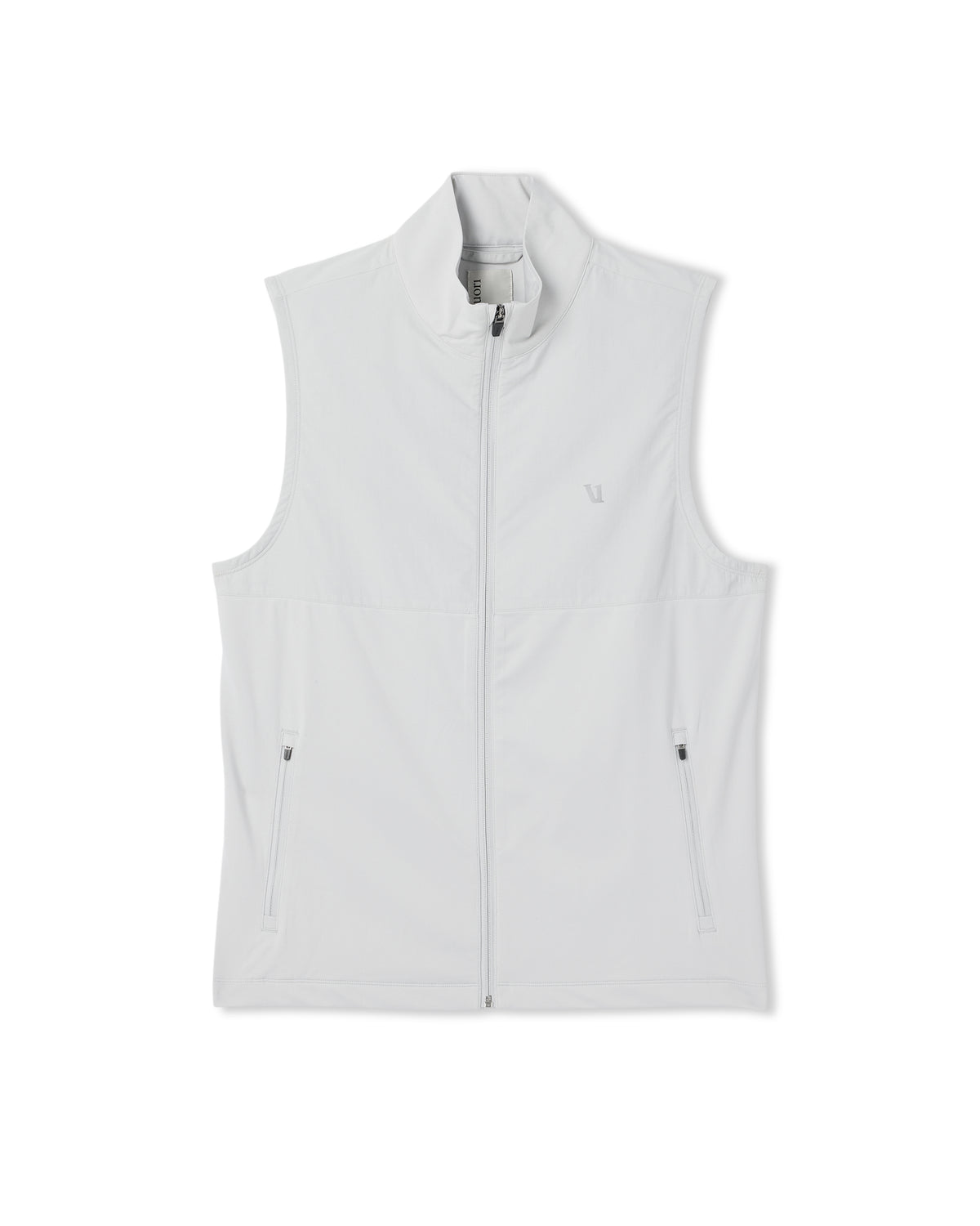 Sunday Element Vest Men's Frost Grey Full Zip Vest | Vuori US