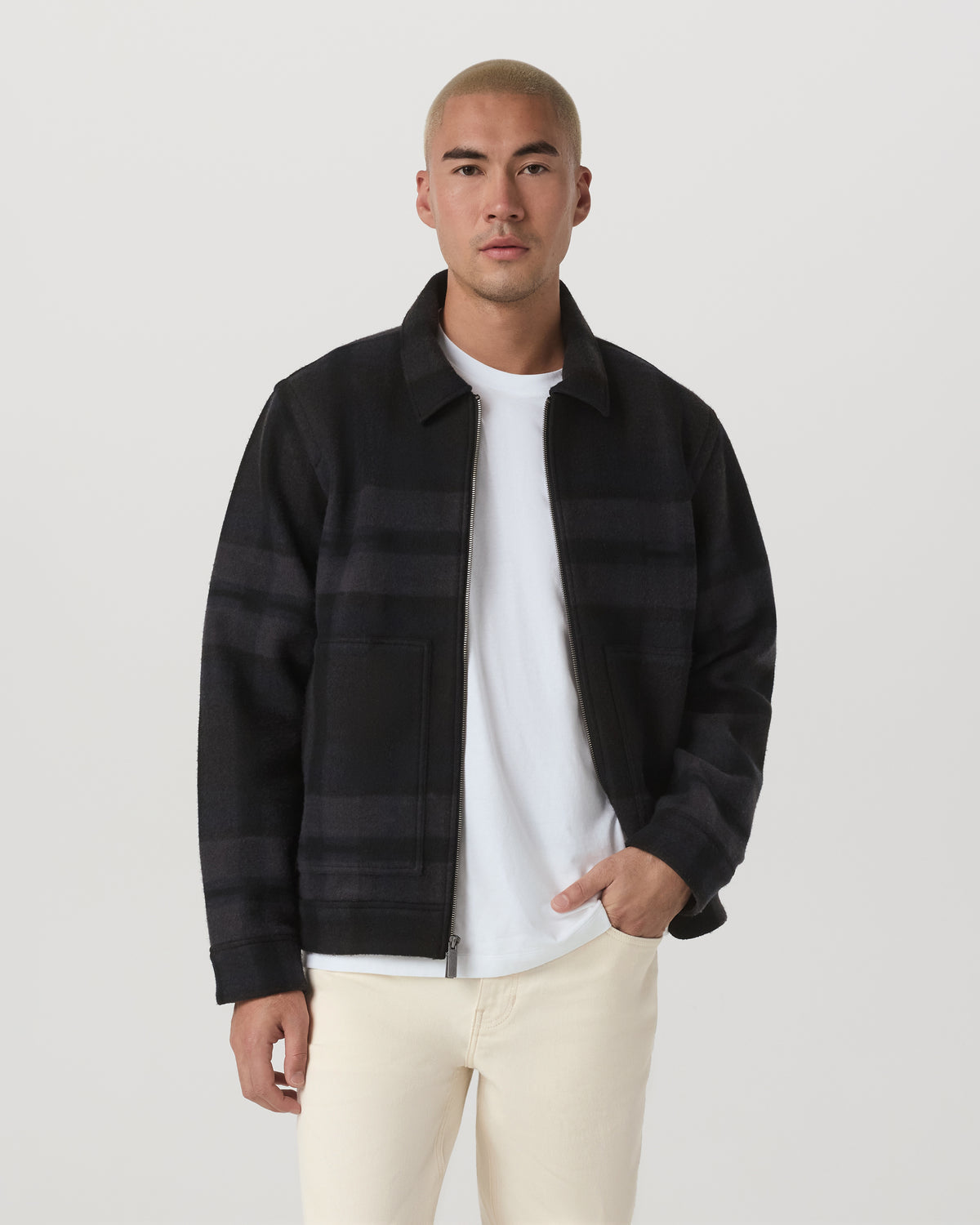 Ballard Jacket Men's Ink Fleece Jacket | Vuori