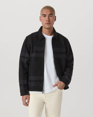 Ballard Jacket Men's Ink Fleece Jacket | Vuori
