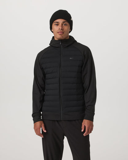 Steadfast Insulated Hybrid Men's Black Down Jacket | Vuori Discount