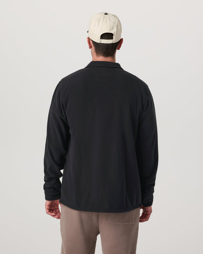 Aspen Shirt Jacket Black | Vuori For sale